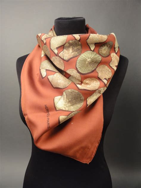 foulard hermes coquillages|foulards hermes vintage.